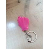MCM Group Pembe Renk Sevimli Muzip Anahtarlık Nah Anahtarlık
