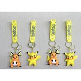 MCM Group Pikachu Raichu Silikon Anahtarlık