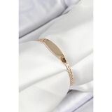 MCM Group Pirinç Oval Model Gold Renk Xuping Bebek Künyesi - Lisinya