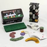 MCM Group Poker Oyunu 200 Chip ve 2 Adet Iskambil Kağıt Setine Sahip Poker Oyunu ALK2540 - Lisinya