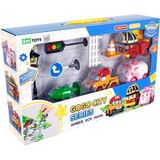 MCM Group Polı ZR-913 Robocar Poli Gogo City Seri Ambar,roy,mark Oyun Seti