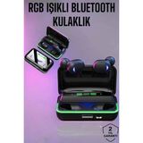 MCM Group Powerbank Özellikli Kablosuz Bluetooth Kulaklık Rgb Işıklı