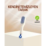 MCM Group Pratik Mekanizmalı Saç Tarağı – Kendi Kendini Temizler, Taşınabilir