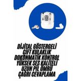 MCM Group Profesyonel Dijital Göstergeli Düşük Gecikme Bluetooth Kulaklık Çift Kulaklık