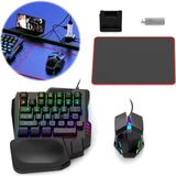 MCM Group Pubg Mobil Oyun Kiti 5in1 Bt5.3 Klavye Mouse Dönüştürücü Seti Pugb Seti - Lisinya