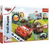 MCM Group PUZZLE-14352 Maxi Disney Cars 3 24 Parça Çocuk Puzzle