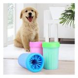MCM Group Silikon Jel Fırçalı Kedi Köpek Pati Ayak Yıkama Temizleme Kovası (Küçük) ( Lisinya )