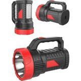 MCM Group Silver Projektör 15W LED Şarjlı El Feneri ve X2 Tüp 26SMD LED Çift Yönlü ( Lisinya )