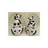 MCM Group Siyah-Beyaz Panda Kar Küresi Orta Boy ( Lisinya )