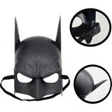 mcm group siyah renk çocuk boy arkadan lastikli batman maskesi 20x14 cm