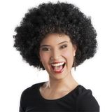 MCM Group Siyah Renk Kıvırcık Afro Bonus Peruk Parti Peruğu - Lisinya