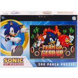 MCM Group SO0053 Sonic 200 Parça Puzzle -Laçokids