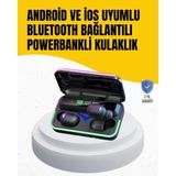 MCM Group Su Geçirmez E10 Bluetooth Kulaklık Powerbank ve Gürültü Engelleme