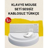 MCM Group Tam Boy Kablosuz Klavye Mouse Seti - Gelişmiş Bağlantı ve Sessiz Performans