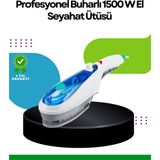 MCM Group Taşınabilir Buharlı Ütü 1500W | Giysilerde Yanık Bırakmaz, Kokuyu Giderir