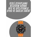MCM Group Tüm Telefonlara Uyumlu Akıllı Saat Uyku ve Sağlık Takibi Nabız Ölçer Adım Sayar
