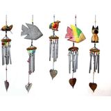 MCM Group Üstü Ahşap Altı Metallı Rüzgar Çanı No:1/1 - Lisinya
