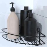 MCM Group Yapışkanlı Banyo Köşeliği Kancalı Köşe Rafı Duş Şampuanlık Duvar Düzenleyici Organizer Raf