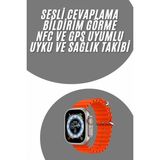 MCM Group Yeni Nesil Akıllı Saat Android ve Ios Uyumlu 49 mm Nfc Özelliği Gps Takibi