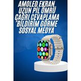MCM Group Yeni Nesil Bluetooth Bağlantılı Akıllı Saat Sosyal Medya Girişli Uyku Takibi