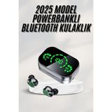 MCM Group Yeni Nesil Bluetooth Kulaklık Çağrı Cevaplayabilen Dijital Göstergeli Powerbankli