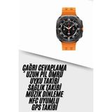 MCM Group Yeni Nesil Çağrı Cevaplayabilen 47 mm Titreşimli Çok Fonksiyonlu Akıllı Saat