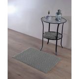 MCN Tekstil Ayak HAVLUSU50 x 70 'zikzak' - 50 x 70 cm - Gri