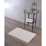 MCN Tekstil Ayak HAVLUSU50 x 70 'zikzak' - 50 x 70 cm - Krem