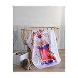 MCN Tekstil Polar Baskılı Bebek Battaniyesi 85x110 Cm