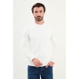 Mcr Desenli Slim Fit Bisiklet Yaka Erkek Triko Kazak 11566 - Siyah