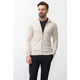 Mcr Duz Bej Rengi Slim Fit Yarım Balıkcı Yaka Erkek Hırka