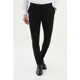 Mcr Düz Siyah Super Slim Fit Klasik Erkek Pantolon 38302.25Y