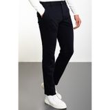 Mcr Düz Slim Fit Kanvas Erkek Pantolon Lacivert - 38210.23K