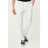 Mcr Düz Super Slim Fit Erkek Pantolon Beyaz - 38115.22K
