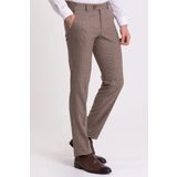 Mcr Ekoseli Slim Fit Klasik Erkek Pantolon Bej - 38029.21k