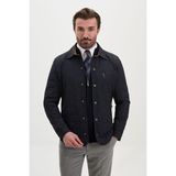 MCR Kapitone Slim Fit Gömlek Yaka Çıtçıtlı Erkek Mont - Lacivert - 52