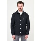 MCR Kapitone Slim Fit Gömlek Yaka Çıtçıtlı Erkek Mont - Lacivert - 58
