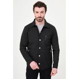 MCR Kapitone Slim Fit Gömlek Yaka Çıtçıtlı Erkek Mont - Siyah - 52