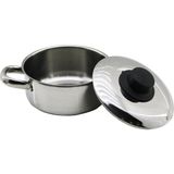 Mcreative 14 cm Metal Kapak Mini Çelik Tencere