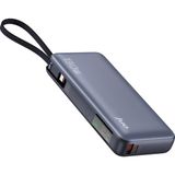 Mcreative 20000MAH 130W LED Ekranlı Usb-A + Type-C Kablolu Powerbank Taşınabilir Hızlı Şarj Cihazı