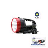 Mcreative 2W TEK LEDLİ EL FENERİ PROJEKTÖR FİŞ ŞARJLI 2 KADEME IŞIK AYARI GK-6665 (4604)