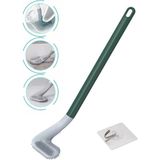 Mcreative 3b Trend Ergonomik Tasarımlı Silikon Banyo Tuvalet Klozet Temizleme Fırçası Askılı