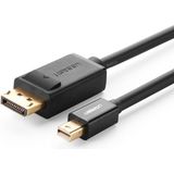 Mcreative 4K Mini Display Port To Display Port Dönüştürücü Kablo 1.5 Metre Siyah