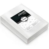Mcreative 50 Adet Tırtıklı Vakum Makinesi Poşeti Torbası (Seçenekli) (20x30cm)