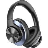 Mcreative A10 Bluetooth Kulak Üstü Kulaklık, Hibrit Aktif Gürültü Önleme Özellikli Kablosuz Kulaklık, Hi-Res Ses, Derin Bas, Seyahat Için Mikrofon, Ev, Ofis Için (Siyah)