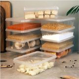 Mcreative Adet Gıda Saklama Koruma Kabı Saydam Hava Geçirmez Soğuğa Dayanıklı Organizer Kap 1.3 Litre
