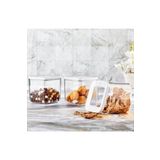 Mcreative Ahmet Vakumlu Saklama Kabı 3' Lü Set 700 Ml, Şeffaf