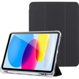 Mcreative Apple iPad Air 5 / Air 4 10.9 Inç Uyumlu Smart Kılıf, Apple Pencil Kalemlikli, Trifold, Esnek, Mat, Darbeye Tam Dayanıklı Tablet Kılıfı (Siyah)