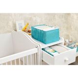 Mcreative Baby Dolap ve Cekmece Icin Akaordiyon Duzenleyici (Mavi, Large)