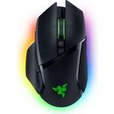 Mcreative Basilisk V3 Pro - Kablosuz Oyun Mouse'u (Razer Hyperscroll Tilt Wheel, Focus Pro 30K Optik Sensör, Hyperspeed Kablosuz, 13 Bölgeli Chroma Aydınlatma, 10+1 Programlanabilir Düğme) Siyah